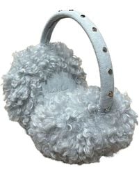 Nicole Miller - Mongolian Studded Earmuff - Lyst
