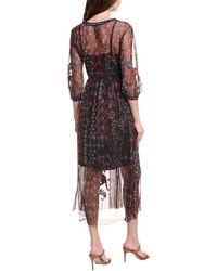 johnny was thea lace dress Johnny Was Theia Mesh Dress - Monika