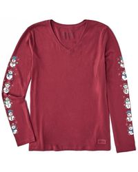 Life Is Good. - Crusher V-Neck T-Shirt - Lyst