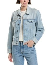 7 For All Mankind - Classic Trucker Jacket - Lyst