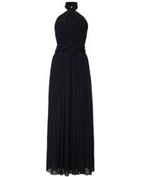 Adam Lippes - Rabban Silk-blend Dress - Lyst