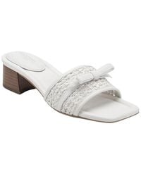 Rockport - Clarice 2 Raffia & Leather Sandal - Lyst