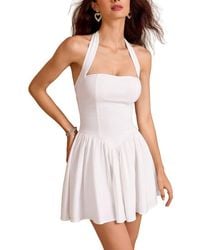 Amanda Royal - Mini Dress - Lyst
