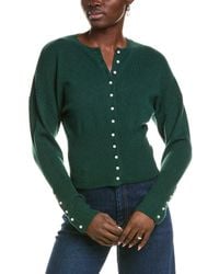 27milesmalibu - Pearl Button Cashmere-Blend Cardigan - Lyst
