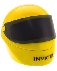 Invicta Unisex Helmet Watch Case, Circa 2000s - Yellow
