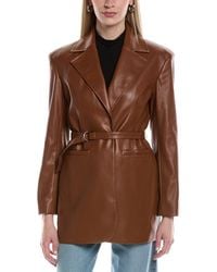 Kenneth Cole - Belted Jacket - Lyst