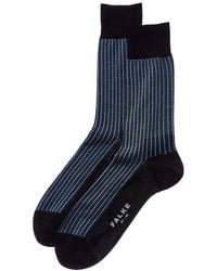 FALKE - Oxford Stripe Socks - Lyst
