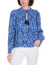 Sail To Sable - Ruffle Neck Top - Lyst
