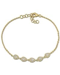 Rina Limor - 14K 0.42 Ct. Tw. Diamond Link Bracelet - Lyst