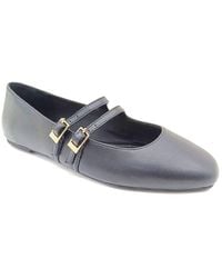 Kenneth Cole - Mackenzie Leather Flat - Lyst
