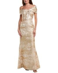 Teri Jon - Embellished Maxi Dress - Lyst