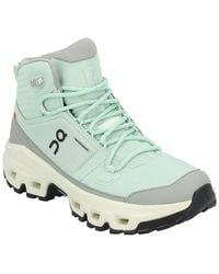 On Shoes - Cloudrock Mid Waterproof Canvas Sneaker - Lyst