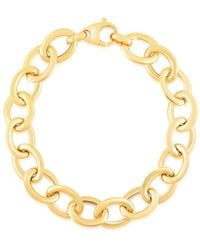 Chloe and Madison - 14k Over Silver Bold Rolo Chain Bracelet - Lyst