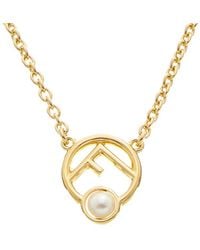Fendi - F Is Necklace - Lyst