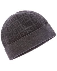 Givenchy - Double-Face Wool & Cashmere-Blend Beanie - Lyst