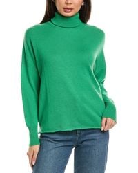 Brodie Cashmere - Textured Roll Neck Wool & Cashmere-Blend Sweater - Lyst