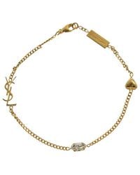 Saint Laurent - Monogram Bracelet - Lyst