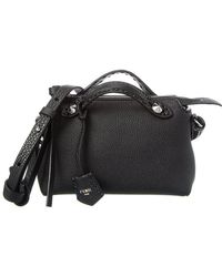 Fendi - By The Way Selleria Mini Leather Satchel - Lyst