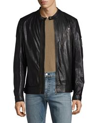 Belstaff Leather jackets for Men | Online Sale up to 55% off | Lyst