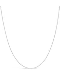 Sterling Forever - Snake Chain Necklace - Lyst