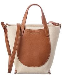 Longchamp - Epure Canvas & Leather Crossbody - Lyst