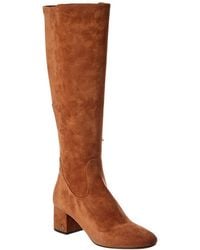 Tory Burch - Brooke Stretch Back Suede Knee-High Boot - Lyst