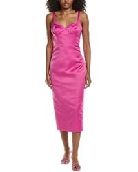 Toccin - Solene Fitted Dress - Lyst