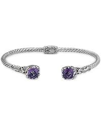 Samuel B. - 18K 4.20 Ct. Tw. Amethyst Bracelet - Lyst
