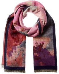 Saachi - Abstract Splatter Reversible Scarf - Lyst