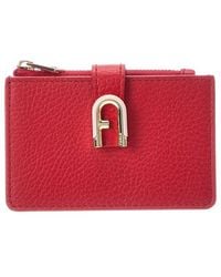 Furla - Idea Leather Card Case - Lyst