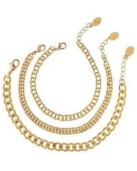 Rivka Friedman - 18K Plated Stackable Bracelet - Lyst