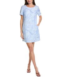 Tommy Bahama - Totally Toile Linen Shift Dress - Lyst