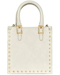 Rebecca Minkoff - Studded Mini Leather Tote - Lyst