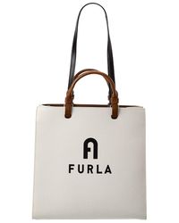 Furla - Varsity Style Large N/s Leather Tote - Lyst