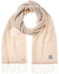 TOTEME - Monogram Jacquard Alpaca Scarf - Lyst