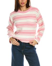 Design History - Stripe Wool-blend Sweater - Lyst