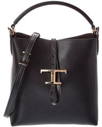 Tod's - T Timeless Pendant Bucket Bag - Lyst