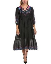Johnny Was - Tiered House Maxi Dress - Lyst