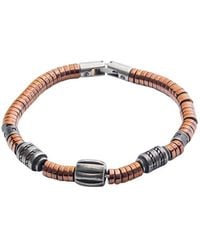 jean claude - Stainless Steel Toggle Bracelet - Lyst