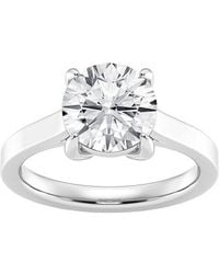 Lab Grown Diamonds - 14K 3.00 Ct. Tw. Lab-Grown Diamond Solitaire Engagement Ring - Lyst