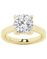 Lab Grown Diamonds - 14K 4.00 Ct. Tw. Lab-Grown Diamond Solitaire Engagement Ring - Lyst