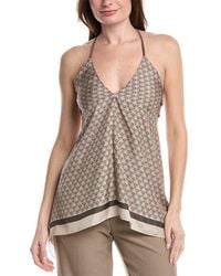 Brunello Cucinelli - Silk Tank - Lyst