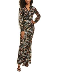 badgley mischka shirt dress