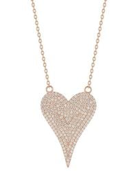 Sphera Milano - 14K Plated Cz Necklace - Lyst