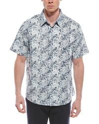 Report Collection - Tropical Linen-Blend Shirt - Lyst