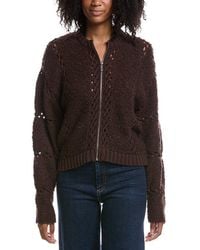 Z Supply - Sundance Wool-Blend Sweater Jacket - Lyst