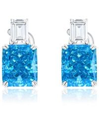 Suzy Levian CZ Jewelry - Suzy Levian Gala Collection Cz Drop Earrings - Lyst