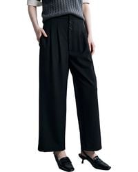 Adele Berto - Wool-Blend Pant - Lyst
