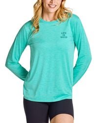 Life Is Good. - Long Sleeve Sun Crusher T-Shirt - Lyst