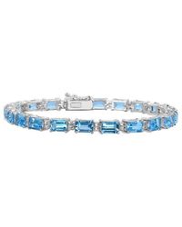 Gemstones - 13.27 Ct. Tw. Topaz Tennis Bracelet - Lyst